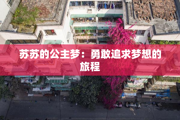苏苏的公主梦：勇敢追求梦想的旅程