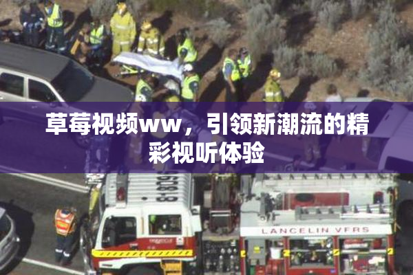 草莓视频ww，引领新潮流的精彩视听体验