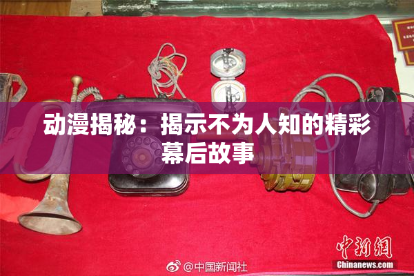动漫揭秘：揭示不为人知的精彩幕后故事
