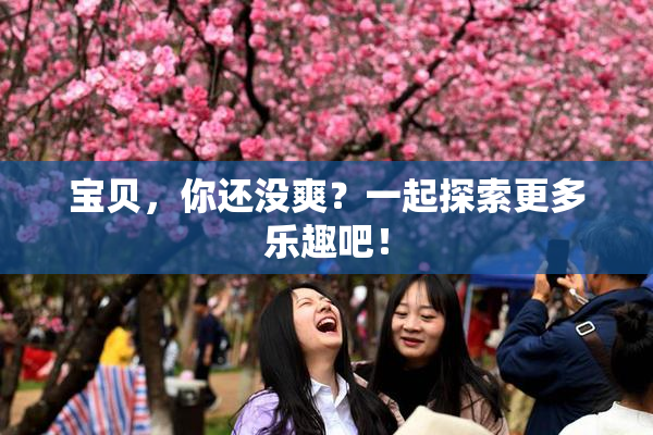 宝贝，你还没爽？一起探索更多乐趣吧！