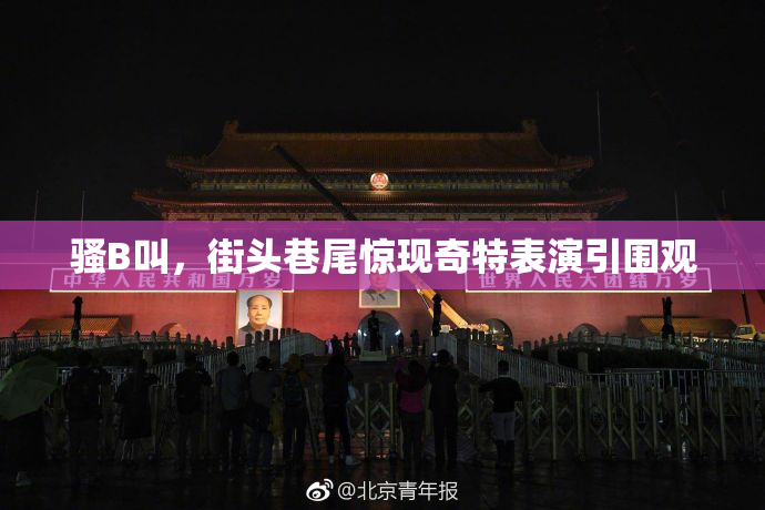 骚B叫，街头巷尾惊现奇特表演引围观