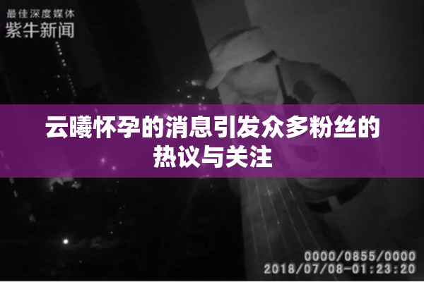 云曦怀孕的消息引发众多粉丝的热议与关注