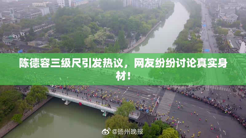 陈德容三级尺引发热议，网友纷纷讨论真实身材！