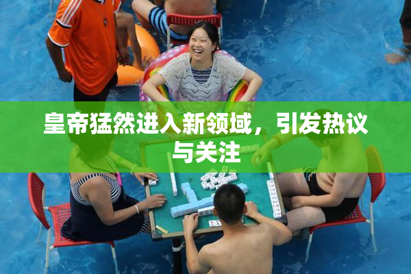 皇帝猛然进入新领域，引发热议与关注