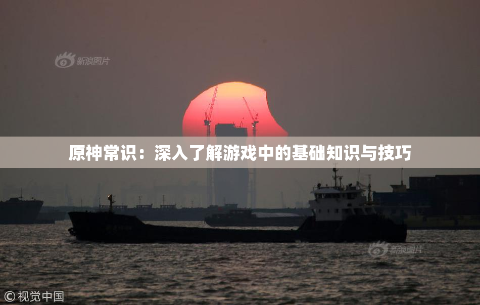 原神常识：深入了解游戏中的基础知识与技巧