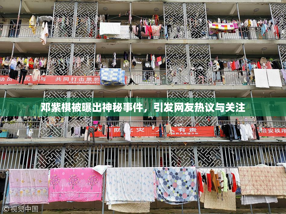 邓紫棋被曝出神秘事件，引发网友热议与关注