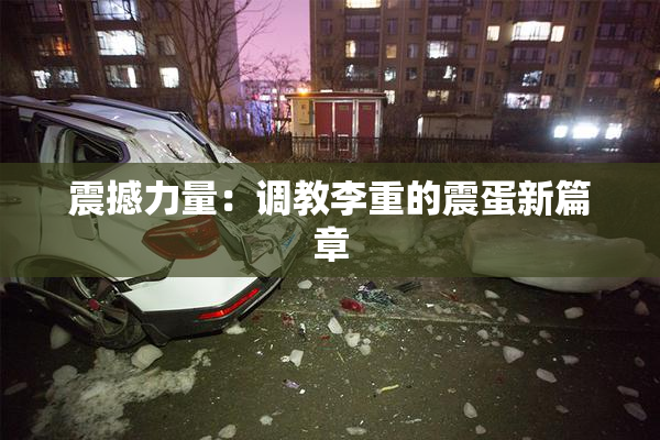 震撼力量：调教李重的震蛋新篇章