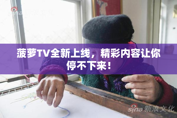 菠萝TV全新上线，精彩内容让你停不下来！