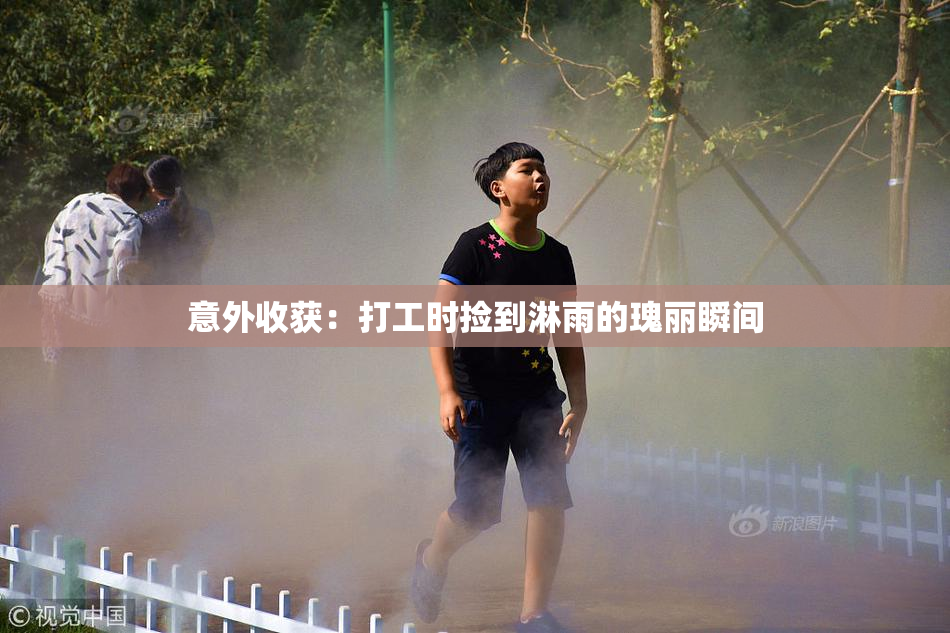 意外收获：打工时捡到淋雨的瑰丽瞬间