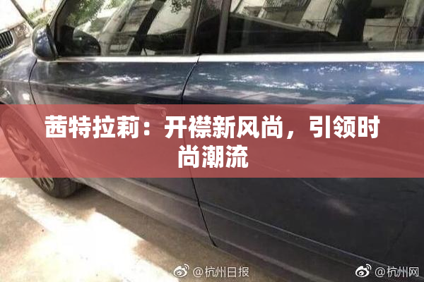 茜特拉莉：开襟新风尚，引领时尚潮流