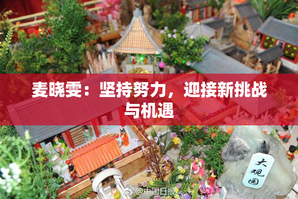 麦晓雯：坚持努力，迎接新挑战与机遇
