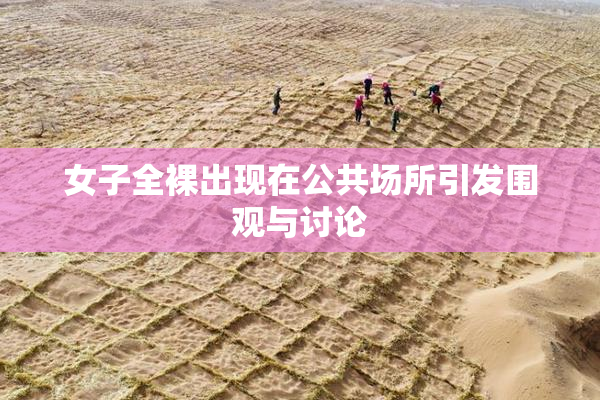 女子全裸出现在公共场所引发围观与讨论