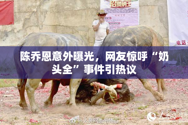 陈乔恩意外曝光，网友惊呼“奶头全”事件引热议