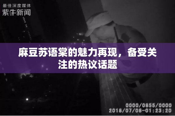 麻豆苏语棠的魅力再现，备受关注的热议话题