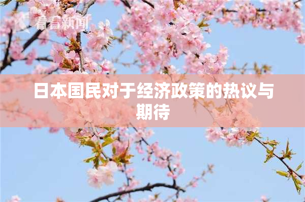 日本国民对于经济政策的热议与期待