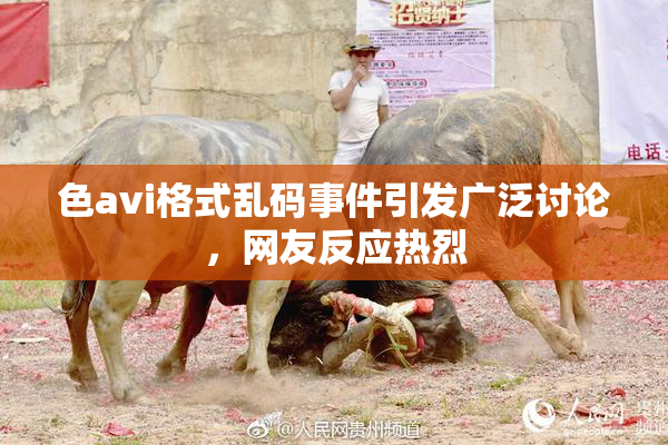 色avi格式乱码事件引发广泛讨论，网友反应热烈