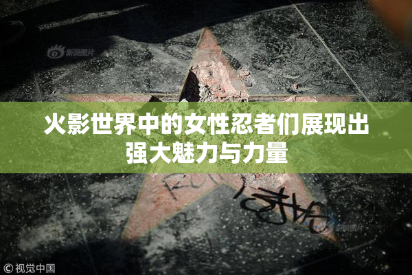 火影世界中的女性忍者们展现出强大魅力与力量