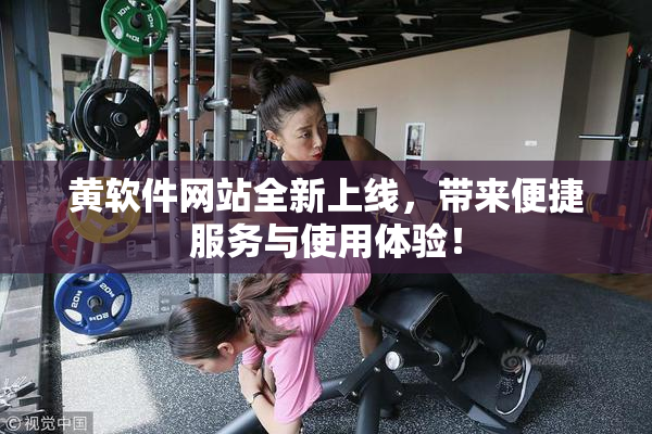 黄软件网站全新上线，带来便捷服务与使用体验！