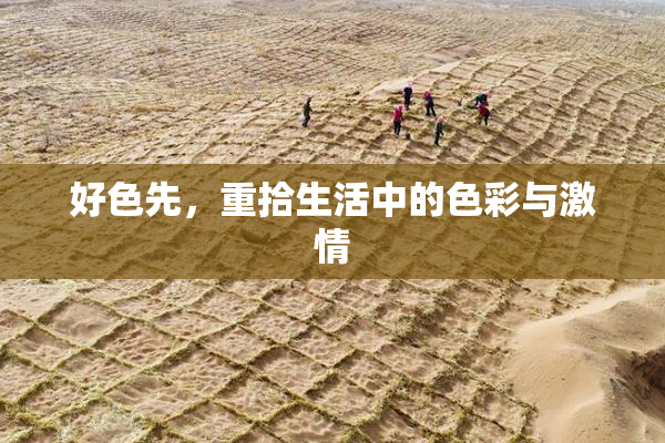 好色先，重拾生活中的色彩与激情