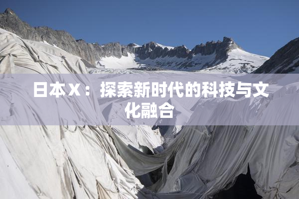 日本Ⅹ：探索新时代的科技与文化融合
