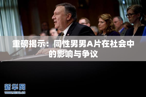重磅揭示：同性男男A片在社会中的影响与争议