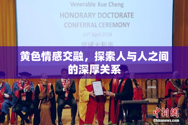 黄色情感交融，探索人与人之间的深厚关系