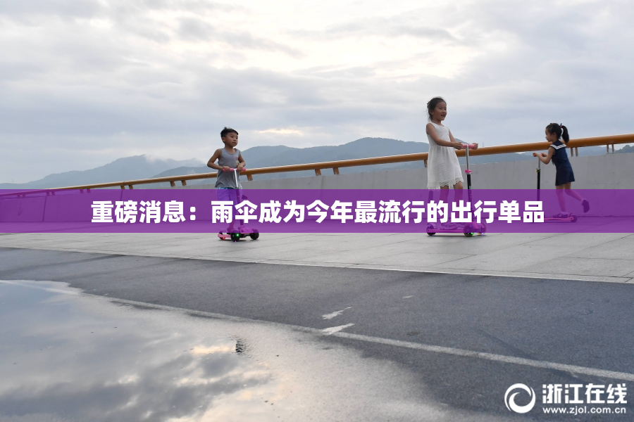 重磅消息：雨伞成为今年最流行的出行单品