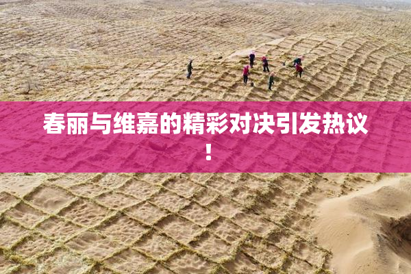 春丽与维嘉的精彩对决引发热议！