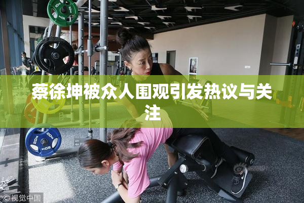 蔡徐坤被众人围观引发热议与关注