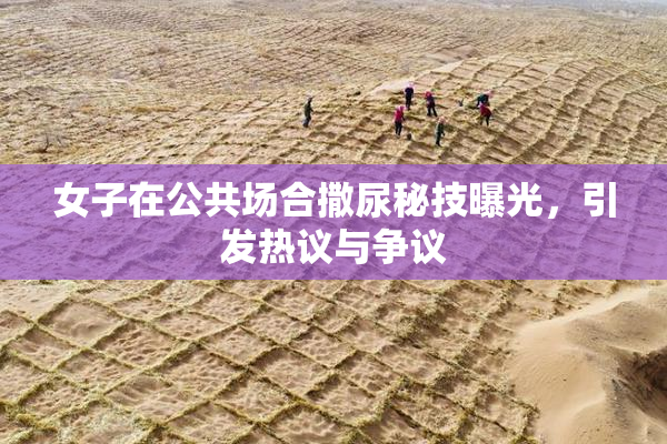 女子在公共场合撒尿秘技曝光，引发热议与争议
