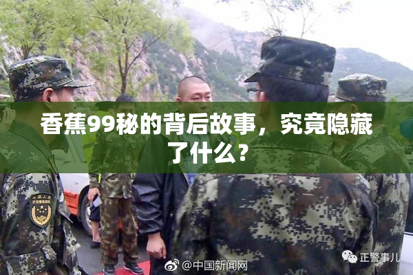 香蕉99秘的背后故事，究竟隐藏了什么？