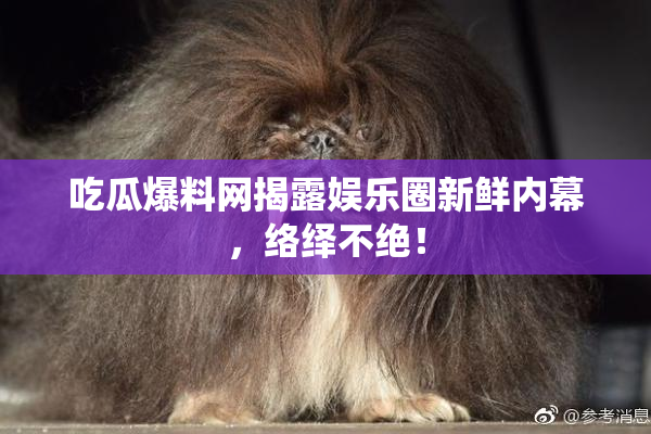 吃瓜爆料网揭露娱乐圈新鲜内幕，络绎不绝！