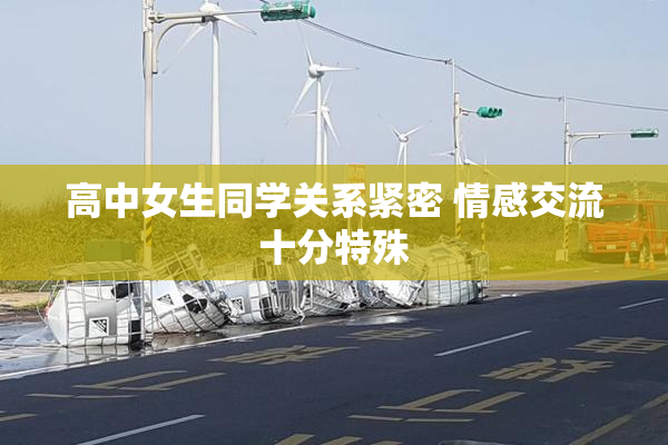 高中女生同学关系紧密 情感交流十分特殊