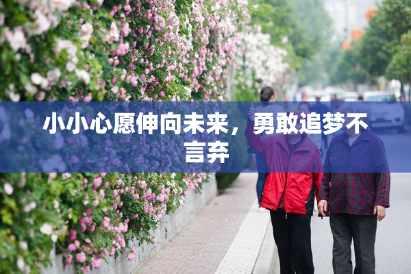 小小心愿伸向未来，勇敢追梦不言弃