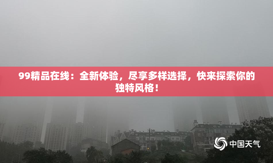 99精品在线：全新体验，尽享多样选择，快来探索你的独特风格！