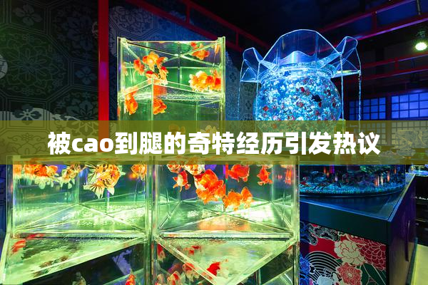 被cao到腿的奇特经历引发热议