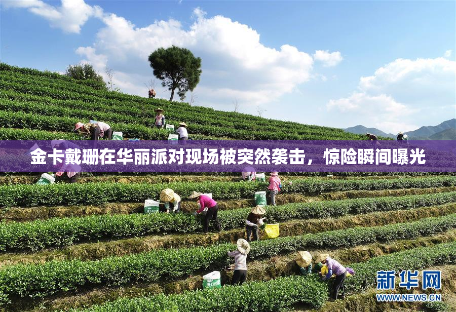 金卡戴珊在华丽派对现场被突然袭击，惊险瞬间曝光