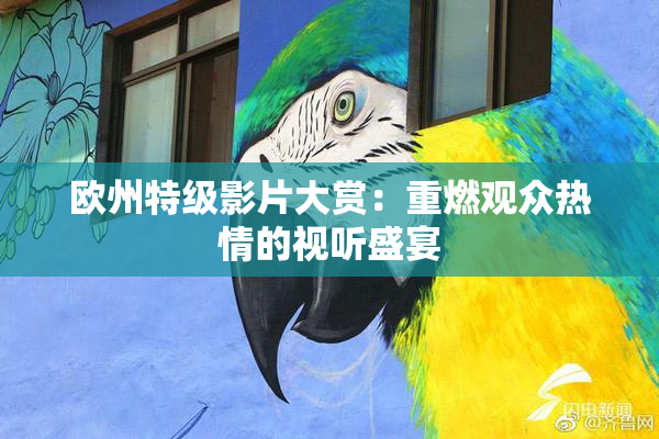 欧州特级影片大赏：重燃观众热情的视听盛宴