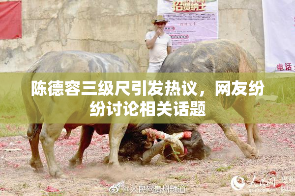 陈德容三级尺引发热议，网友纷纷讨论相关话题