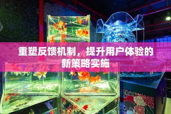 重塑反馈机制，提升用户体验的新策略实施