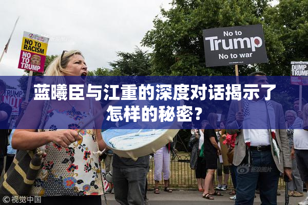 蓝曦臣与江重的深度对话揭示了怎样的秘密？