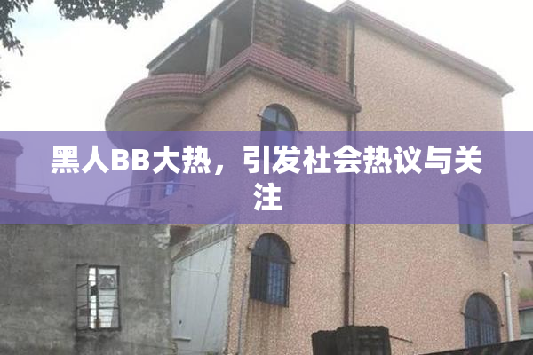 黑人BB大热，引发社会热议与关注