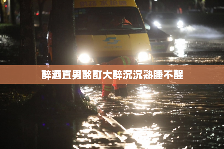 醉酒直男酩酊大醉沉沉熟睡不醒
