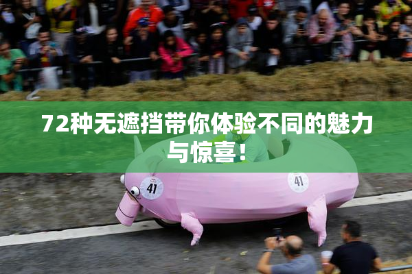72种无遮挡带你体验不同的魅力与惊喜！