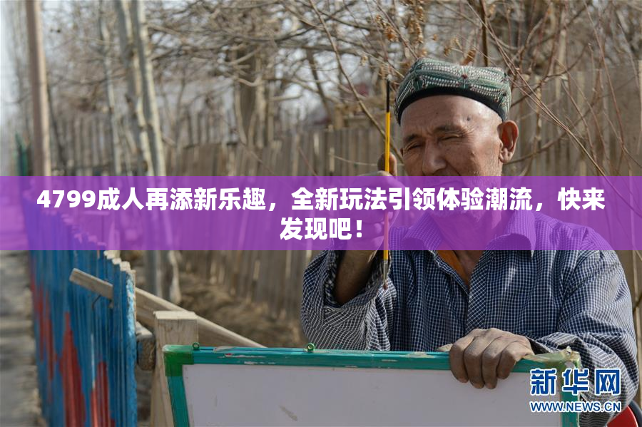 4799成人再添新乐趣，全新玩法引领体验潮流，快来发现吧！